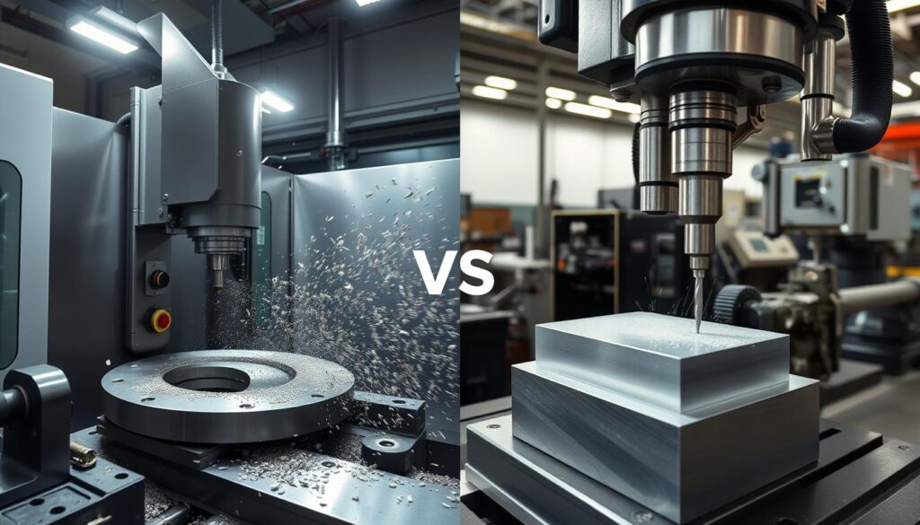CNC Milling vs CNC Drilling