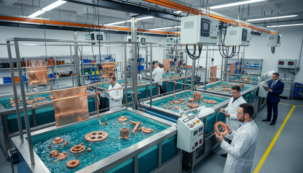 Copper Electroplating: How It Works and Its Common Applications